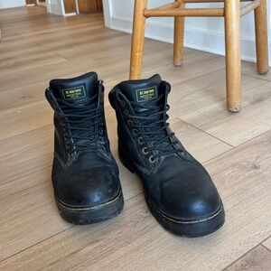 Dr. Martens Industrial Steel Toe Work Boots Black Men’s Size 11